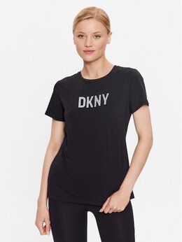 DKNY: Чёрная футболка 