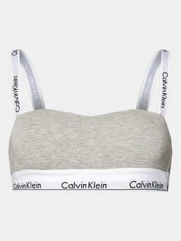 Calvin Klein: Серый бюстгальтер 