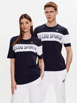 Le Coq Sportif: Синяя футболка 