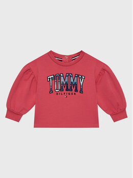 Tommy Hilfiger: Розовая толстовка 