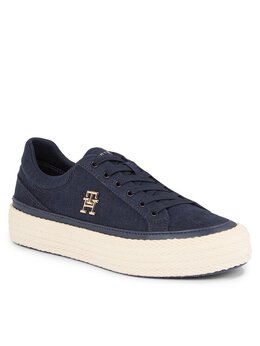 Tommy Hilfiger: Синие кроссовки 