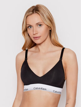 Calvin Klein: Чёрный бюстгальтер 