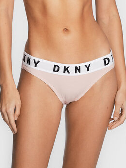 DKNY: Розовые трусы 