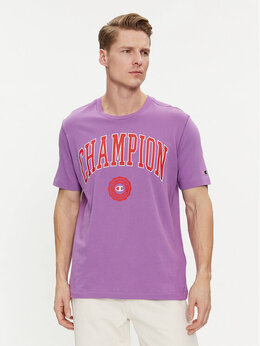 Champion: Фиолетовая футболка 