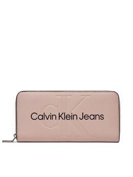 Calvin Klein: Розовый кошелёк 