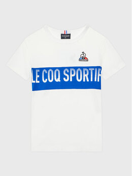 Le Coq Sportif: Белая футболка 