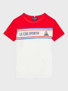 Le Coq Sportif: Белая футболка 