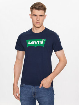 Levi's: Синяя футболка 