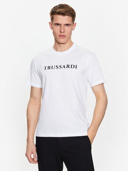 Trussardi: Белая футболка