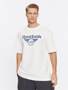 Reebok: Белая футболка 