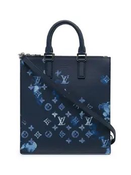 Louis Vuitton Pre-Owned: Голубая сумка-шоппер