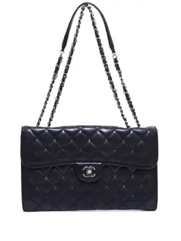 CHANEL Pre-Owned: Чёрная сумка 