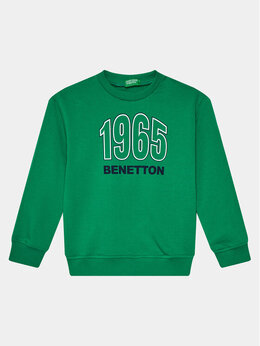 United Colors Of Benetton: Зелёная толстовка 