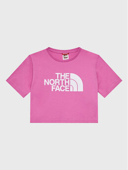 The North Face: Розовая футболка 