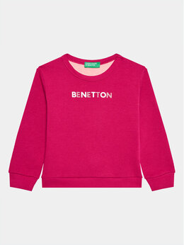 United Colors Of Benetton: Розовая толстовка 