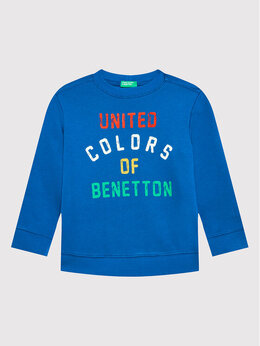 United Colors Of Benetton: Синяя толстовка 