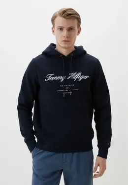 Tommy Hilfiger: Синяя толстовка 