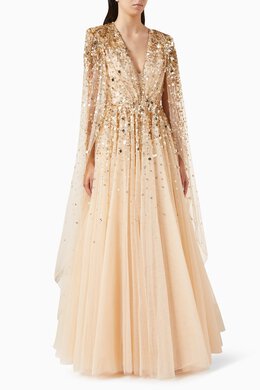 Jenny Packham: Плащ с блёстками