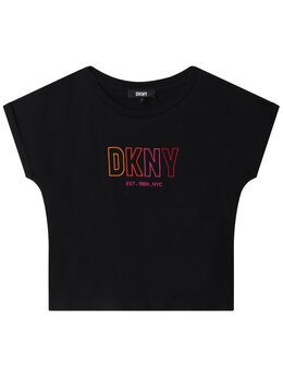 DKNY: Чёрная футболка 