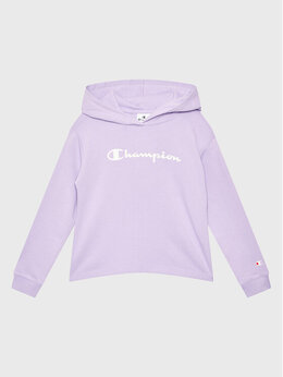 Champion: Фиолетовая толстовка 