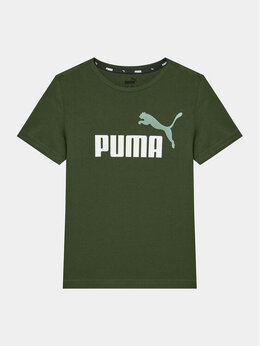 PUMA: Зелёная футболка 