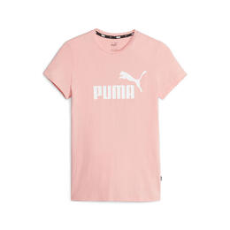 PUMA: Розовая футболка  Essentials