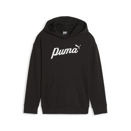 PUMA: Чёрная толстовка  Ess