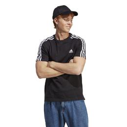 Adidas: Чёрная футболка 