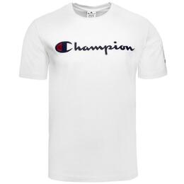 Champion: Белая футболка 