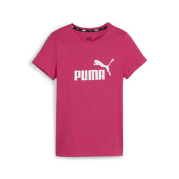 PUMA: Розовая футболка Essentials