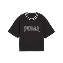 PUMA: Чёрная футболка 