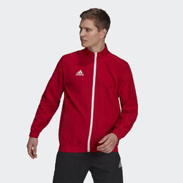 Adidas: Красная куртка 