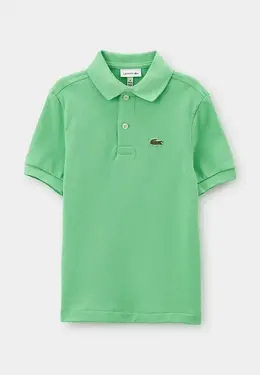 Lacoste: Зелёное поло 