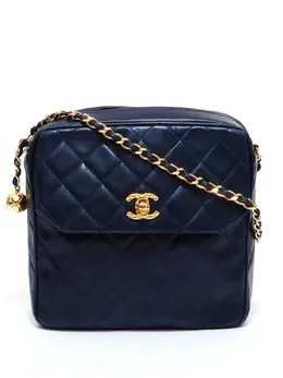 CHANEL Pre-Owned: Чёрная сумка 