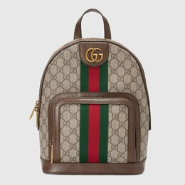 Gucci: Коричневый рюкзак  Ophidia