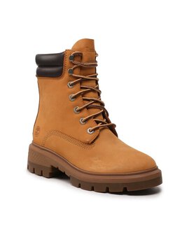 Timberland: Коричневые ботинки 