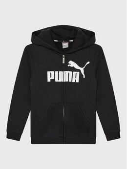 PUMA: Чёрная толстовка 