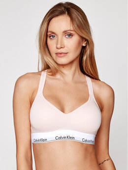 Calvin Klein: Розовый бюстгальтер 