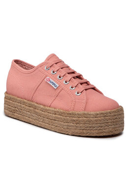 Superga: Розовые мокасины 