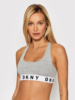 DKNY: Серый бюстгальтер 