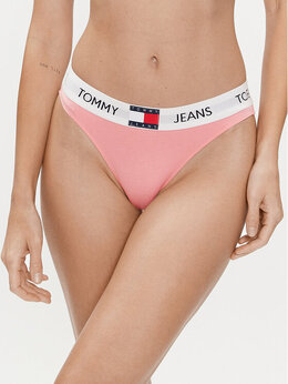 Tommy Jeans: Розовый бюстгальтер 