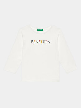 United Colors Of Benetton: Белая блуза 