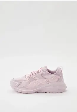 PUMA: Фиолетовые кроссовки 