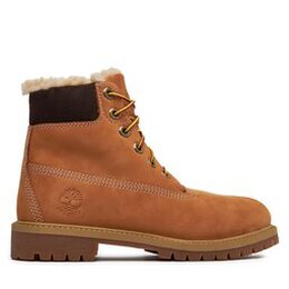 Timberland: Коричневые ботинки