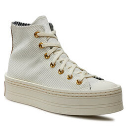 Converse: Бежевые кеды Chuck Taylor All Star