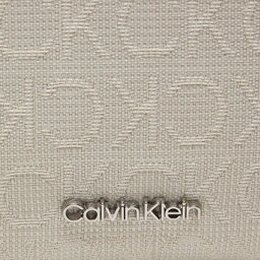 Calvin Klein: Бежевая сумка