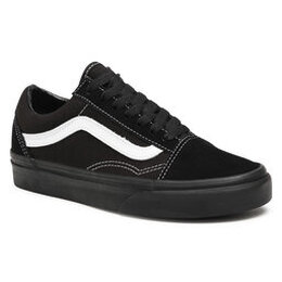 Vans: Чёрные кроссовки Old Skool