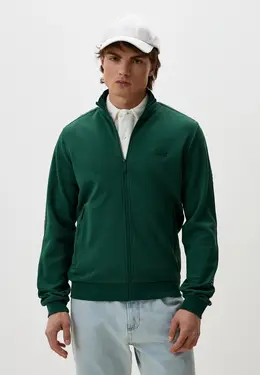 Lacoste: Зелёная толстовка 