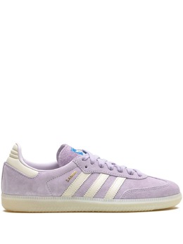 adidas: Белые кроссовки  Samba