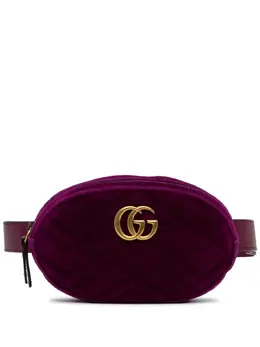 Gucci Pre-Owned: Фиолетовая сумка